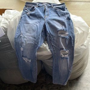 Women’s size 16W slim fit jeans